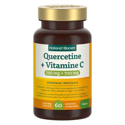 Holland & Barrett Quercetine + Vitamine C 250mg + 700mg - 60 tabletten