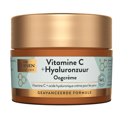 De Tuinen Vitamine C + Hyaluronzuur Oogcrème - 50ml
