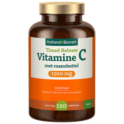 Holland & Barrett Vitamine C Met Rozenbottel 1500mg - 120 tabletten