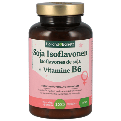 Holland & Barrett Soja Isoflavonen + Vitamine B6 - 120 capsules