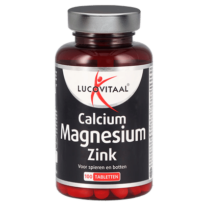 Lucovitaal Calcium, Magnesium En Zink – 100 tabletten