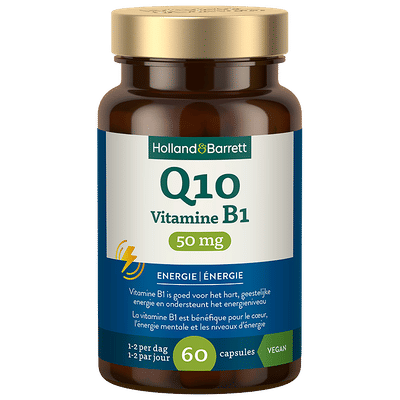Holland & Barrett Q10 Vitamine B1 50mg - 60 capsules
