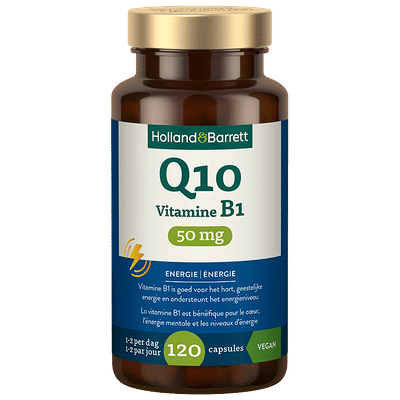 Holland & Barrett Q10 Vitamine B1 50mg - 120 capsules
