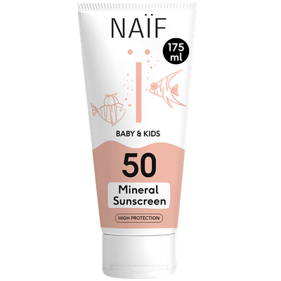 Naïf Baby & Kids Minerale Zonnebrandcrème SPF50 - 100ml