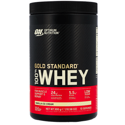 Optimum Nutrition Gold Standard 100% Whey Vanilla Ice Cream - 10 scoops
