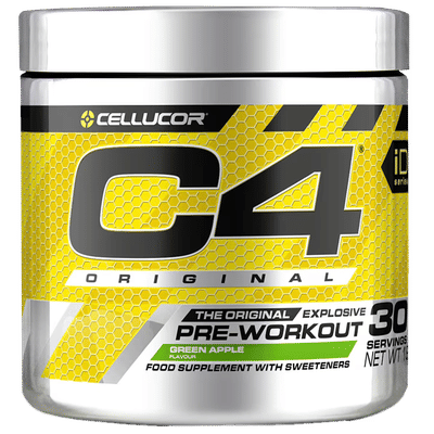 Cellucor C4 Original Pre-Workout Green Apple - 30 scoops