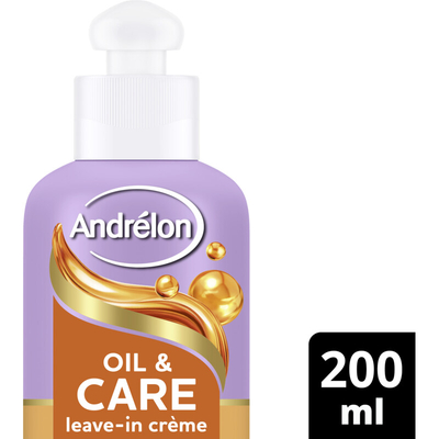 Andrélon Oil & care anti-pluis leave-in crème Haarmasker 200 ml