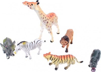 Johntoy Wilde dieren per 6 stuks