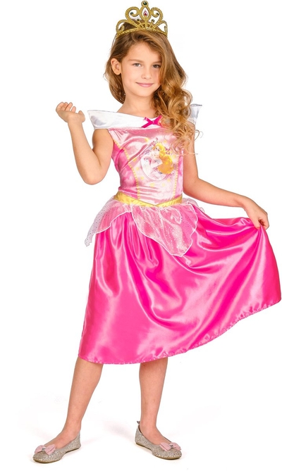 Kostuums voor Kinderen Disney Princess Aurora Basic Plus - 3-4 Jaar