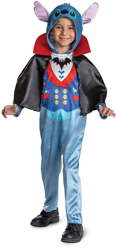 Disney Lilo & Stitch Classic Vampire Kostuum Blauw 7-8 Years