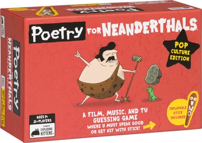 Poetry for Neanderthals Pop Culture Edition - Engelstalig Partyspel - Geschikt voor Grote Groepen - Vanaf 7 jaar - Exploding Kittens