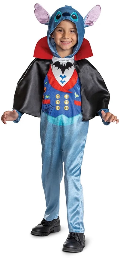Disney Lilo & Stitch Classic Vampire Kostuum Blauw 5-6 Years