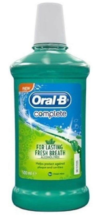 Oral-B Mondwater Complete Fresh Mint 500 ml