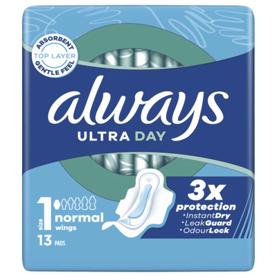 Always Ultra Day Normal Maandverband 13 stuks