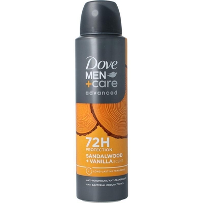 Dove Men+ Care Deodorant Sandalwood/Vanilla 150 ML