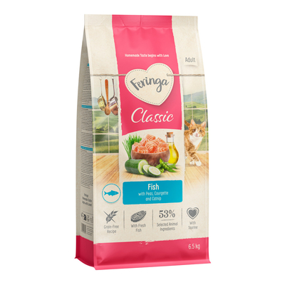Feringa Adult Classic vis - Nieuw Recept 6.5 kg - kattenbrokken