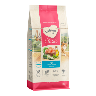 Feringa Adult Classic vis - Nieuw Recept 2 kg - kattenbrokken