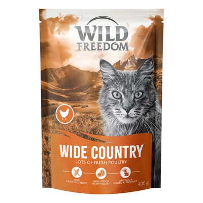 Wild Freedom Adult "Wide Country" Gevogelte - graanvrij recept - 400 g - kattenbrokken