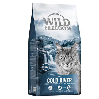 Wild Freedom Adult "Cold River" met zalm - graanvrij recept - 2 kg - kattenbrokken