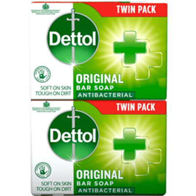 Dettol Handzeep - Zeeptablet Origineel - 2 x 100g