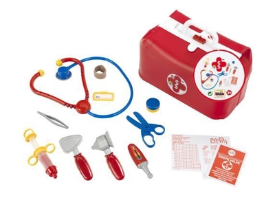 Klein Toys - dokterkoffer - met accessoires - rood