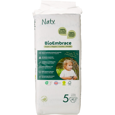 Eco by Naty  luiers maat 5 - 40 stuks