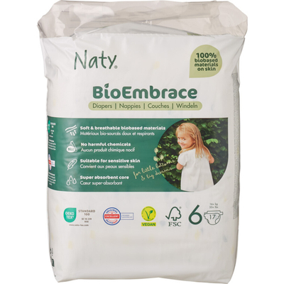 Eco by Naty  luiers maat 6 - 17 stuks