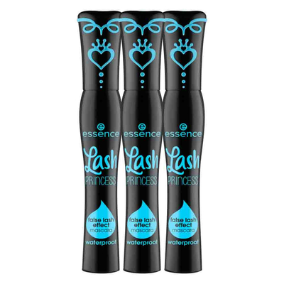 3x essence Lash Princess False Lash Effect Mascara Waterproof Black 12 ml
