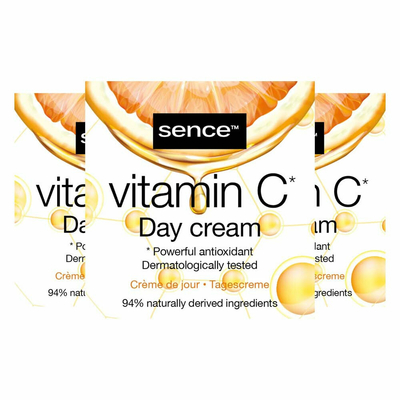 Sence Dagcrème Vitamine C - 3 x 50 ml