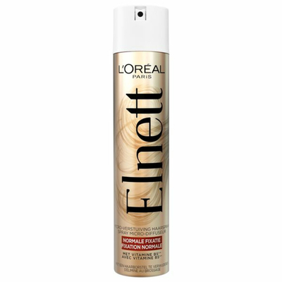 3x L'Oréal Elnett Satin Haarspray Normale Fixatie 300 ml