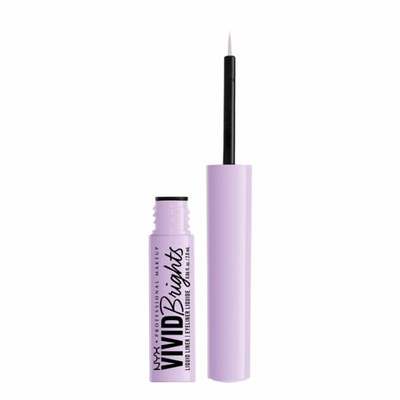 Nyx Professional Makeup - Vivid Brights Liquid Liner - Purple Pink Liquid Eye Liner - Lilac Pink