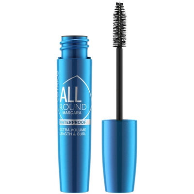 3x Catrice Allround Mascara Waterproof 010 Blackest Black 12 ml