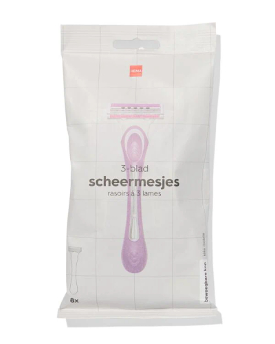 Hema scheermesjes - 8 stuks
