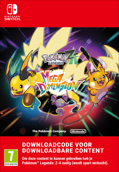 AOC Pokemon Legends Z-A Mega Dimension DLC (extra content) Nintendo Switch