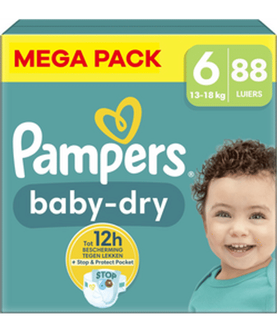 Pampers Baby Dry  luiers maat 6 - 88 stuks