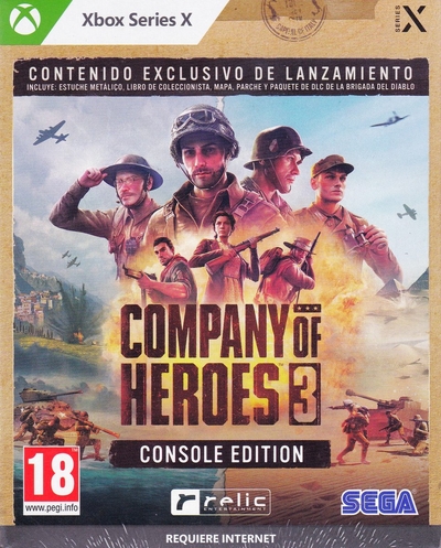 Company Of Heroes 3 - Console Edition - Steelbook - ES Xbox Series X
