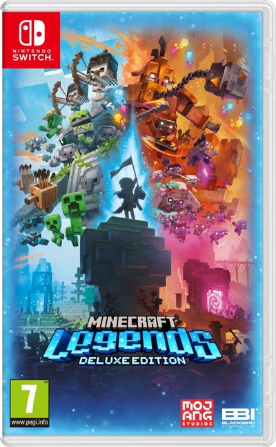 Nintendo Minecraft Legends - Deluxe Edition Vereenvoudigd Chinees, Duits, Nederlands, Engels, Spaans, Frans, Italiaans, Japans, Koreaans, Portugees, Russisch Nintendo Switch