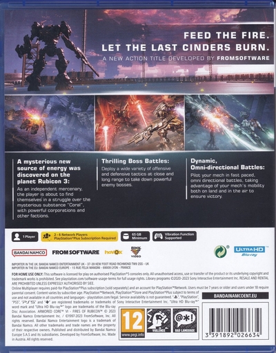 Armored Core VI Fires Of Rubicon PS5