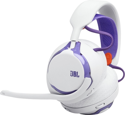 JBL Quantum 650 - Draadloze Gaming Headset - Over-Ear - Wit