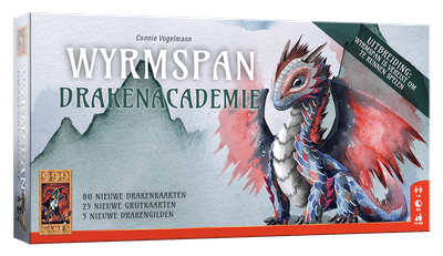 999 Games - Wyrmspan: Drakenacademie - Ontmoet nieuwe draken, grotten en drakengilden in deze uitbreiding op Wyrmspan!
