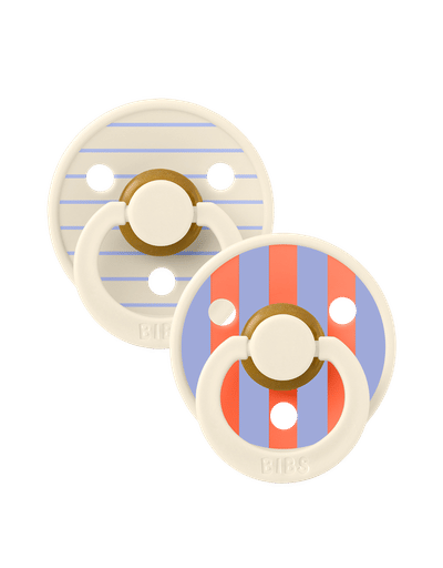 BIBS - Studio Speen - Pin & Block Hush Mix Spenen Size 1 (0-6 maanden)