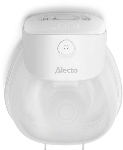 Alecto Borstkolf - Handsfree Borstkolf - Draagbaar en Elektrisch - Compact en Stil - BCB50 - Wit