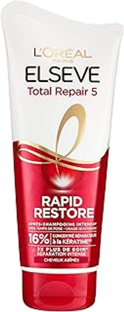 L'Oréal Paris Elsève Rapid Restore Tr5 Après-Shampooing Intensif Réparation Intense 180 ml