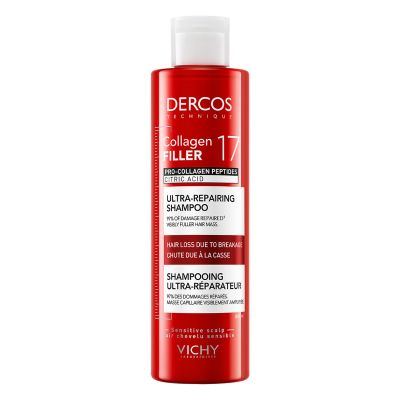 Vichy Dercos Collagen 17 Ultra-Herstellende Shampoo | 200 ml