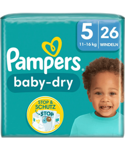 Pampers Baby Dry  luiers maat 5 - 26 stuks