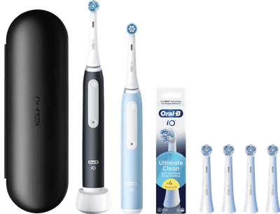 Oral-B iO 3 Duo Pack Zwart en Blauw Value Pack