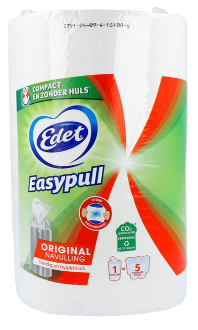 Edet Easypull Original Keukenpapier Navulrol 1ST