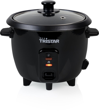 Tristar Rijstkoker 0.6L - RK-6141 - 3 personen - Compact, zuinig, eenvoudig te reinigen - Automatische uitschakeling