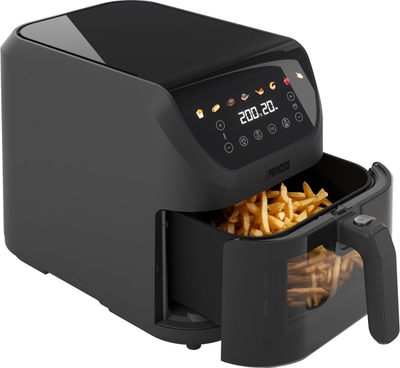 Princess 182476 8L SlimFry Airfryer - 8 L capaciteit - 2000 W - Touchscreen - 8 voorgeprogammeerde instellingen