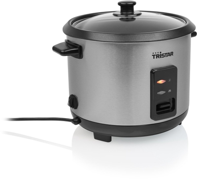 Tristar Rijstkoker 1.5L - RK-6147 - 8 personen - Automatische uitschakeling, warmhoudfunctie - Uitneembare binnenpan